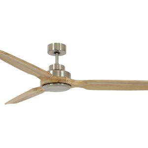 Ανεμιστήρας Οροφής Lucci Air Shoalhaven Brushed Chrome/Ashwood NL